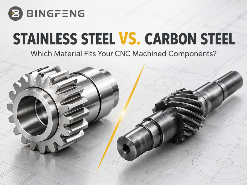 Stainless Steel vs. Carbon Steel for CNC Machined Components: Which Material Fits Your Application?