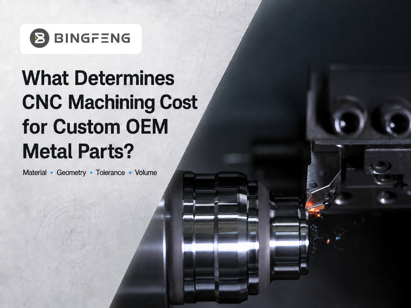 What Determines CNC Machining Cost for Custom OEM Metal Parts?